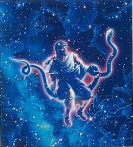 Ophiuchus, azaz a Kígyótartó csillagkép; a Beavatás csillagképe. (kép: Silver Stream Gardens)