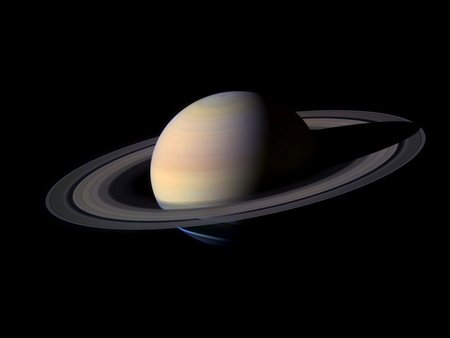 Szaturnusz, a nagy Égi Tanítómesterünk. Kép: NASA